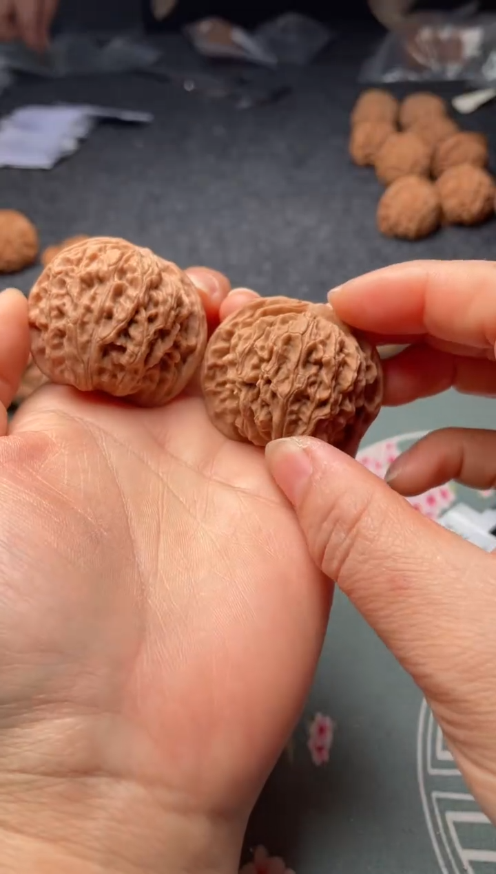 把件文玩核桃w120  盘龙纹 42尺