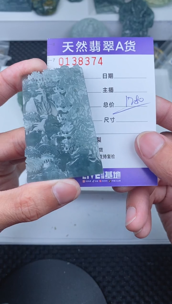 【闪购商品】翡翠颈饰未镶嵌       374