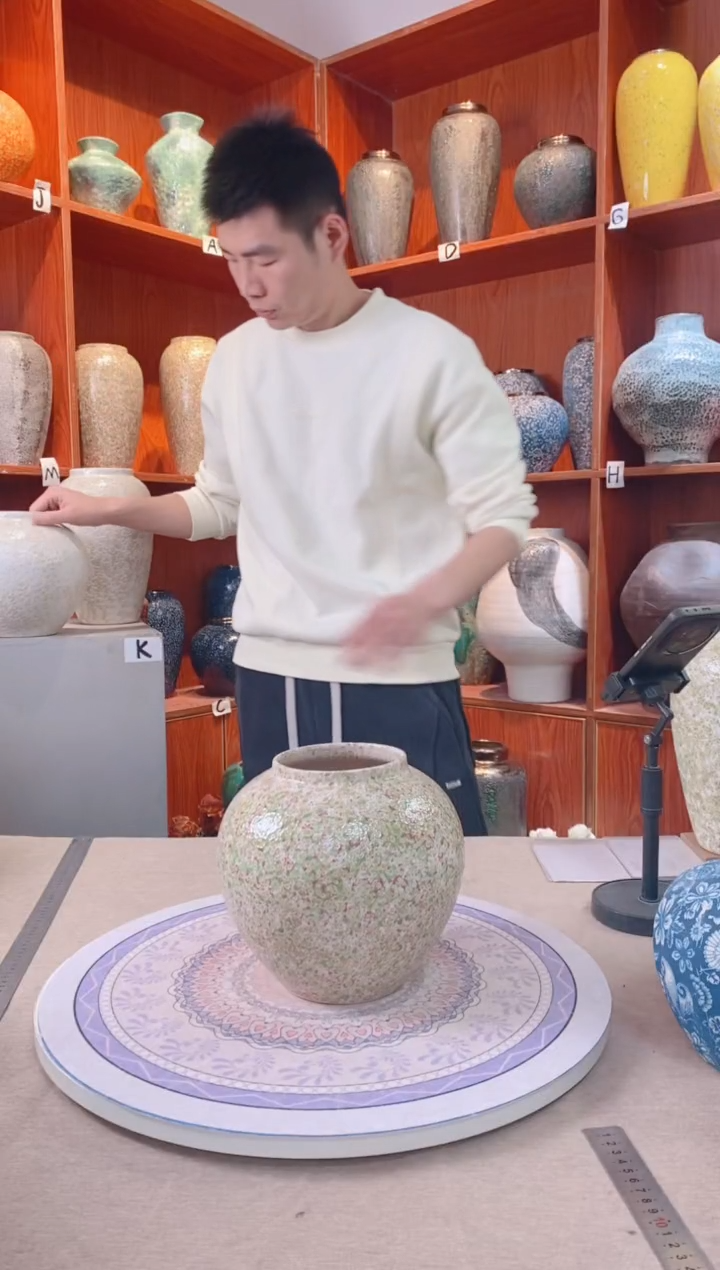 【闪购商品】瓶绿野仙踪 小号 陶瓷花瓶 无花