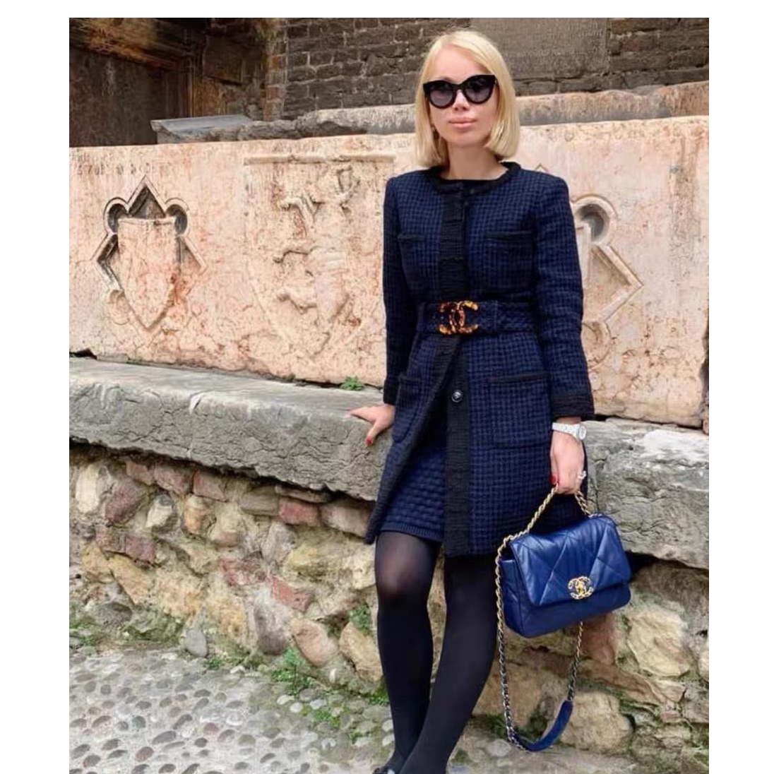 未使用 Chanel/香奈儿 双双臻选/vv03311/香奈儿大衣/34