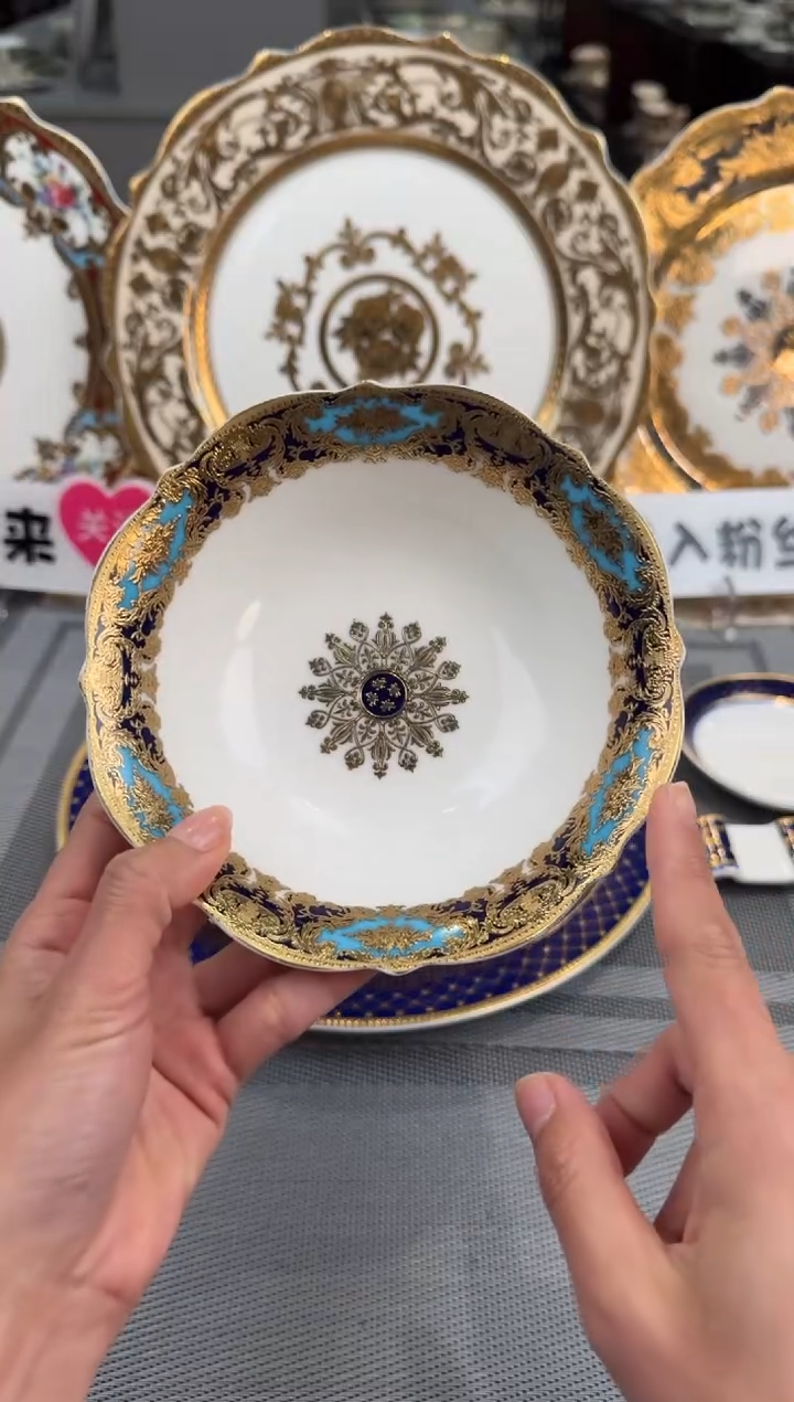 【闪购商品】瓷片6寸水果碗1个  福利价