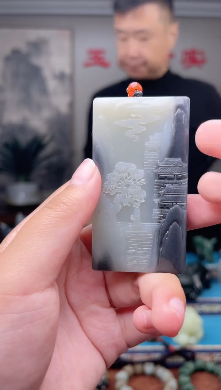 未镶嵌和田玉挂件1