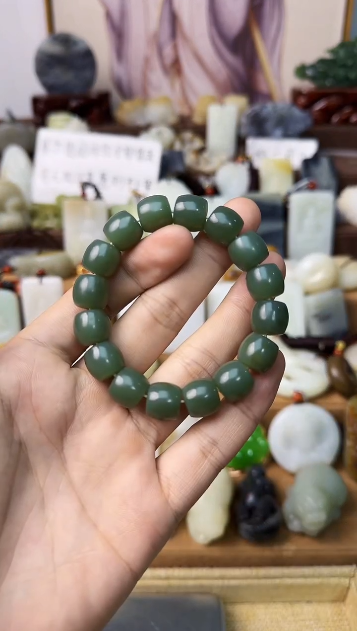 【闪购商品】和田玉颈饰未镶嵌手串