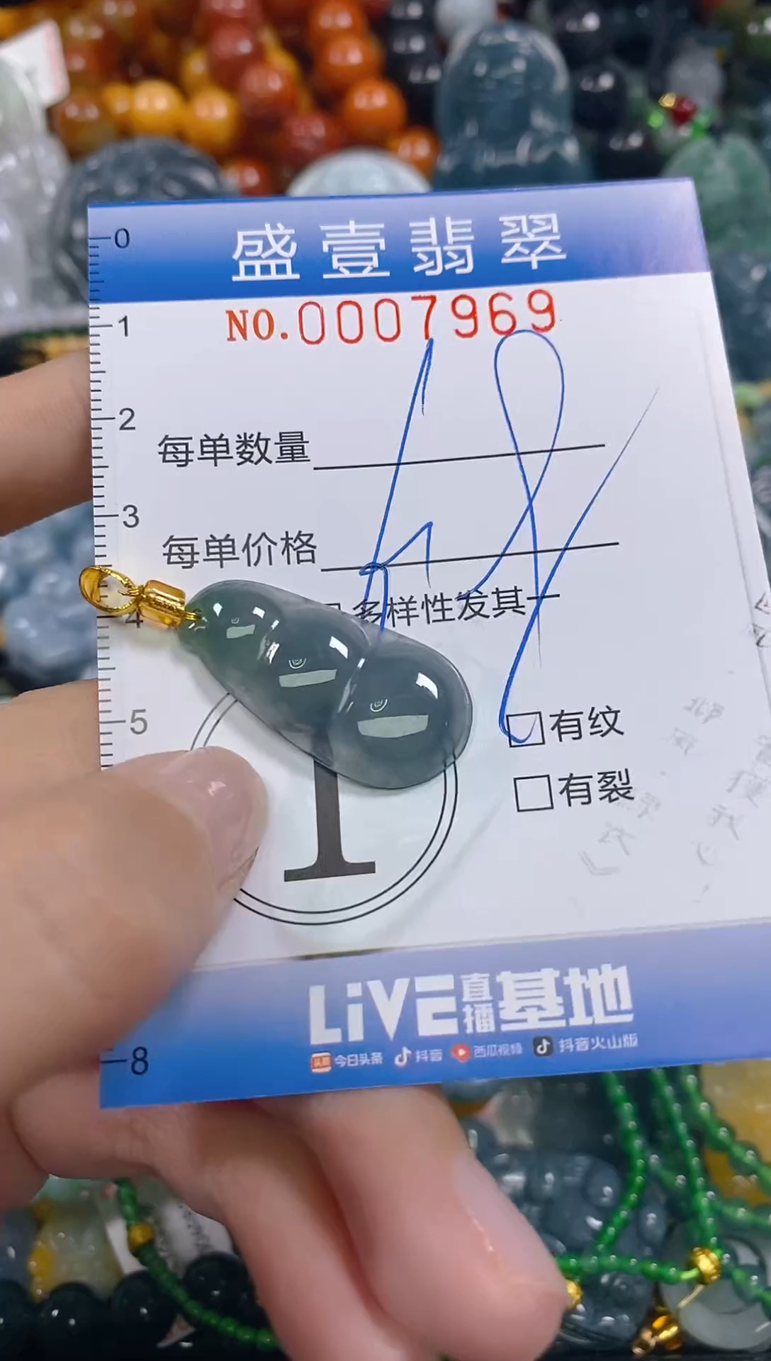 颈饰未镶嵌翡翠闪购0007969