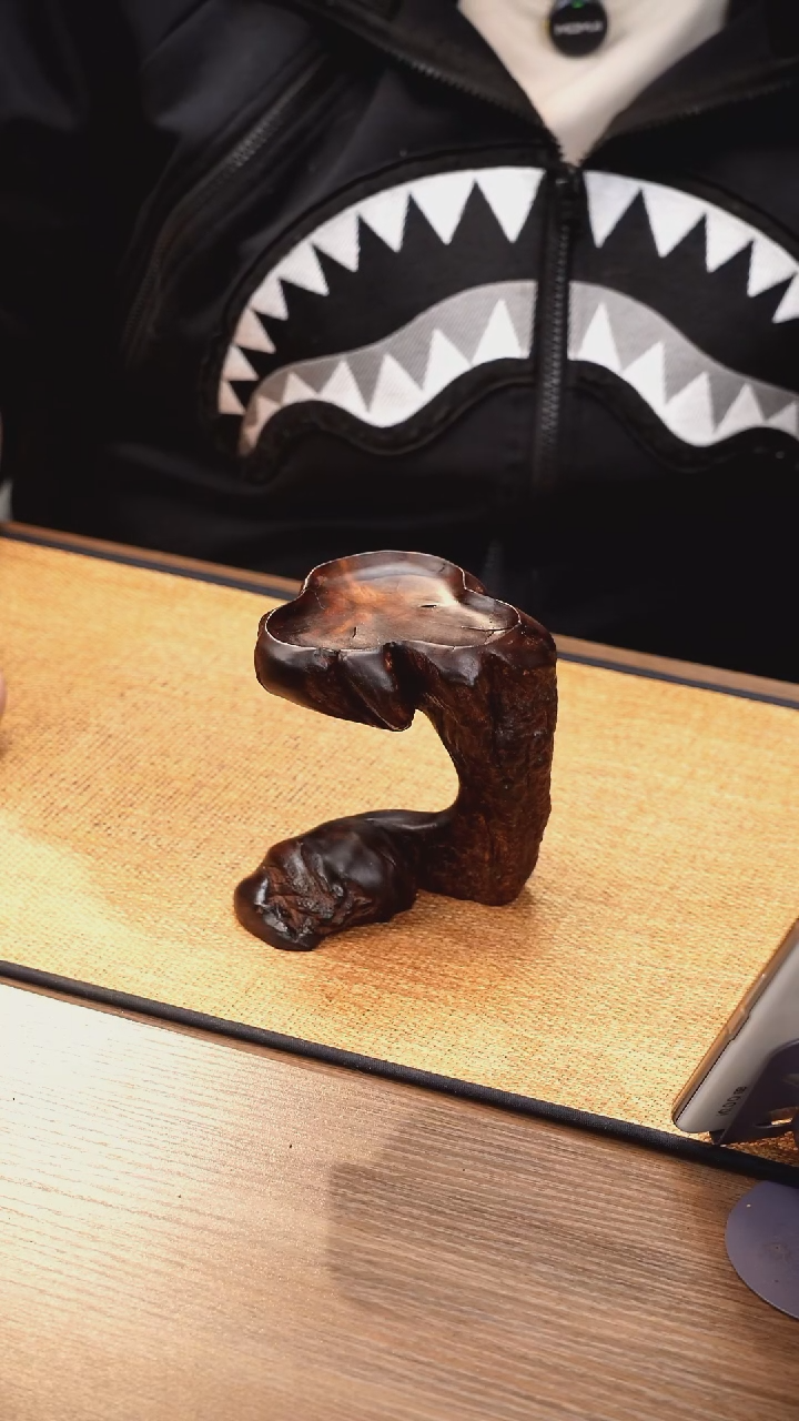 9号云小屋紫柚木烛台