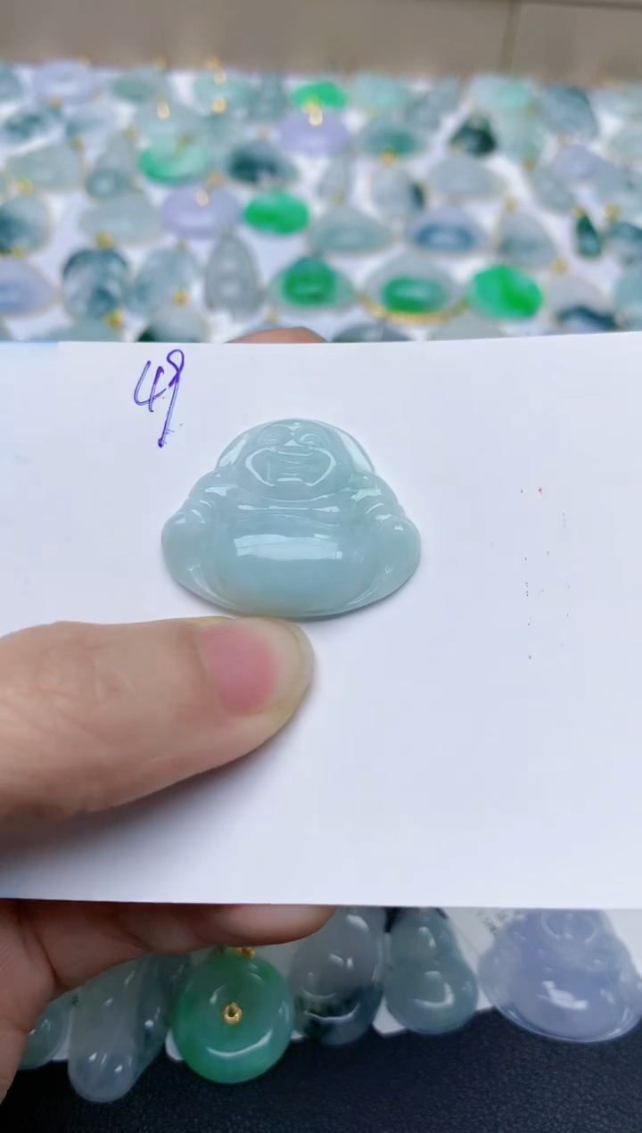 【闪购商品】翡翠颈饰未镶嵌天然翡翠A货    49