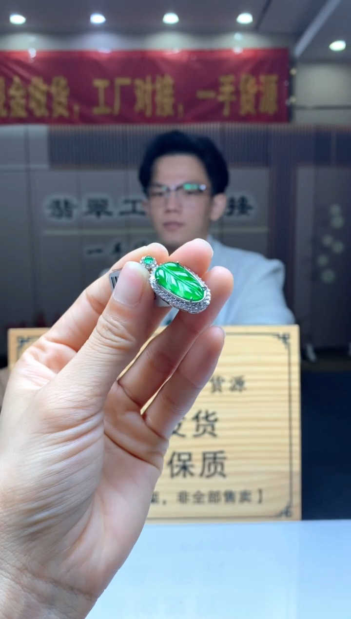 【闪购商品】翡翠颈饰未镶嵌********s12