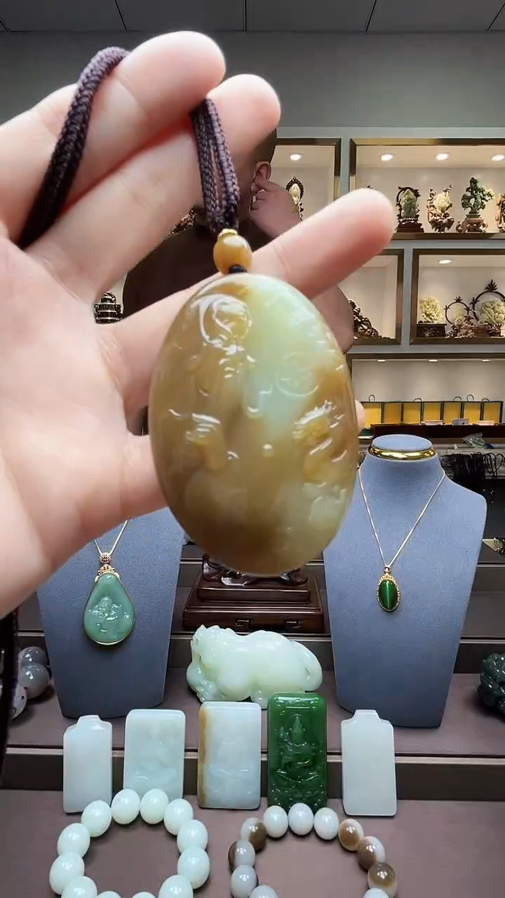 【闪购商品】和田玉挂件未镶嵌苏