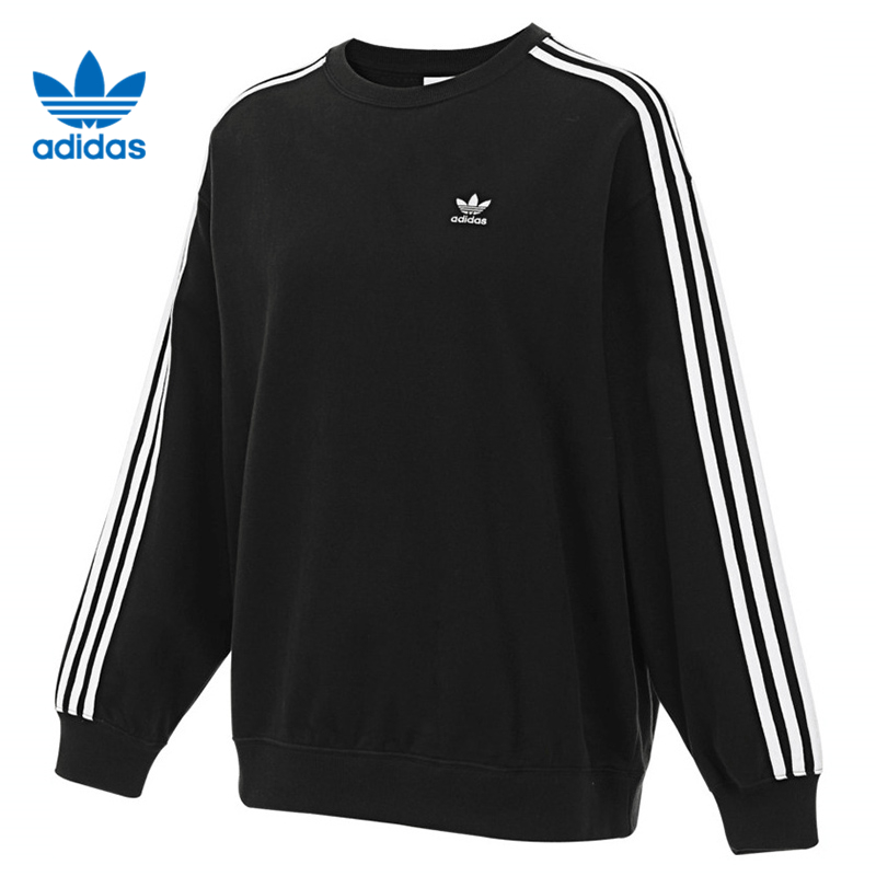 adidas阿迪达斯女子3S LOOSE SWEAT针织无帽卫衣JD0891