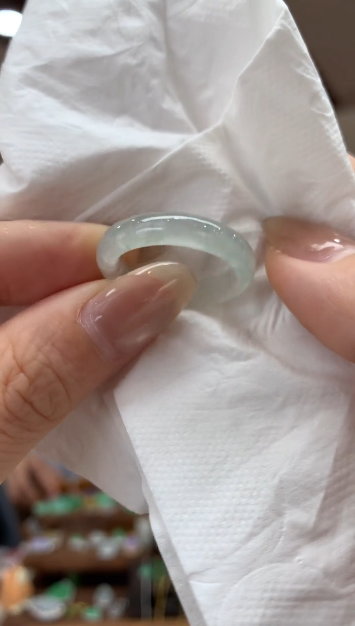 翡翠戒圈未镶嵌戒圈  15