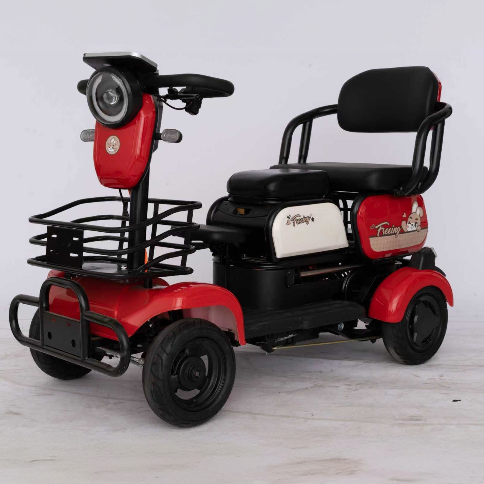 升级款高端电动车适合老人日常代步及接送孩子加长续航