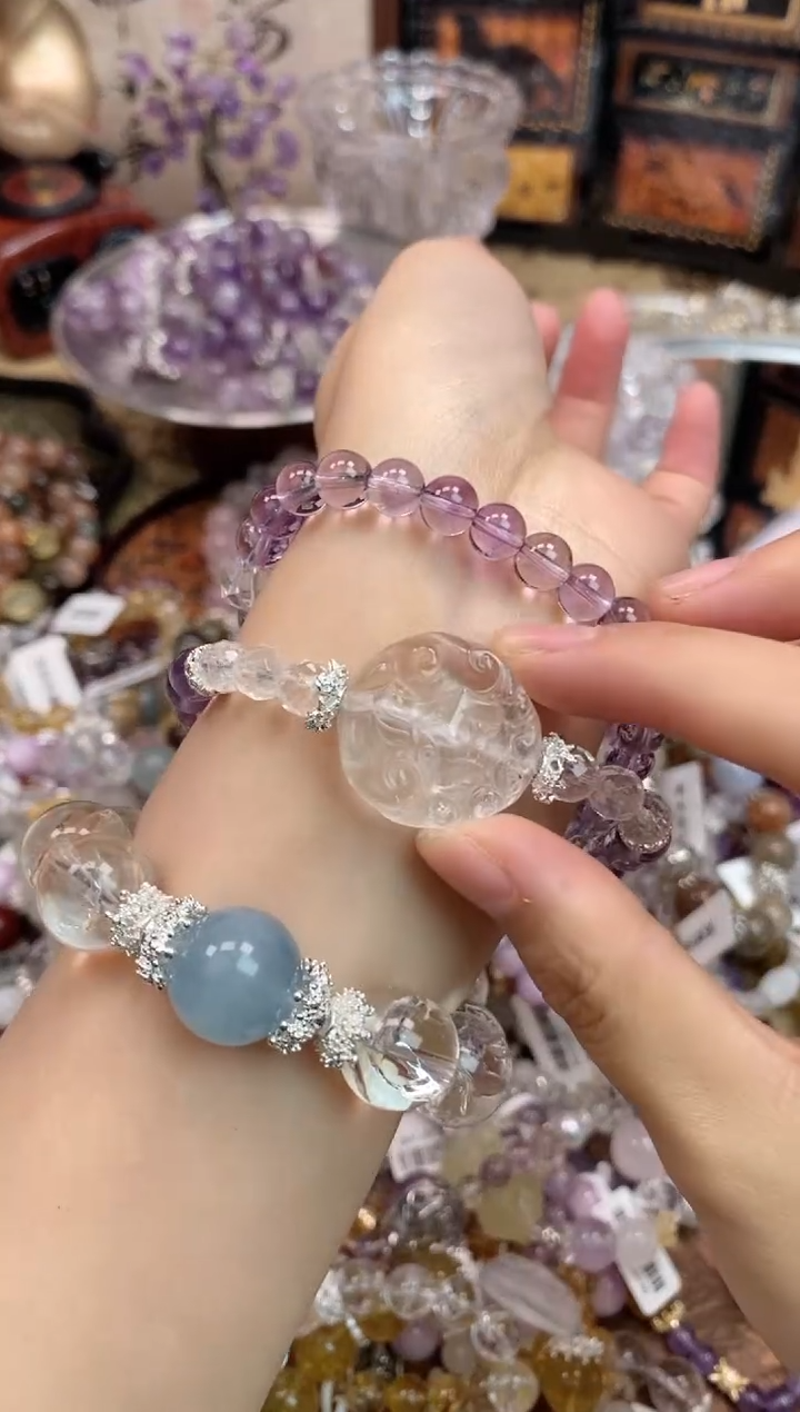 【闪购商品】紫晶手链未镶嵌135手串