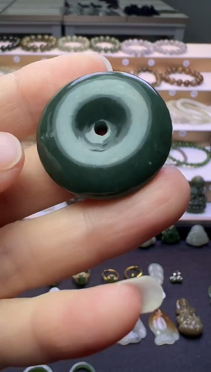 颈饰未镶嵌和田玉178号链接约卡30*9