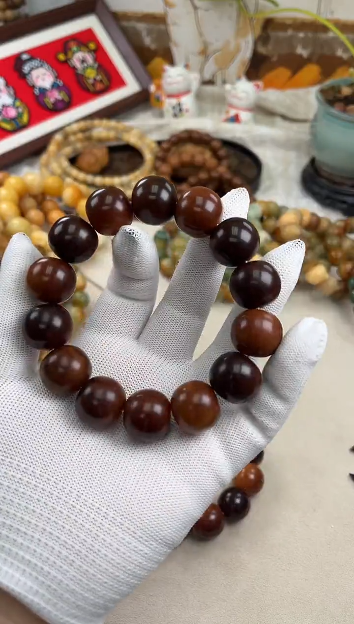 手串菩提根/象牙果a806 卡19 干磨微瑕