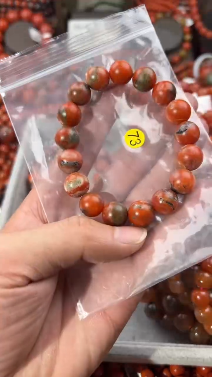 南红玛瑙手串未镶嵌12