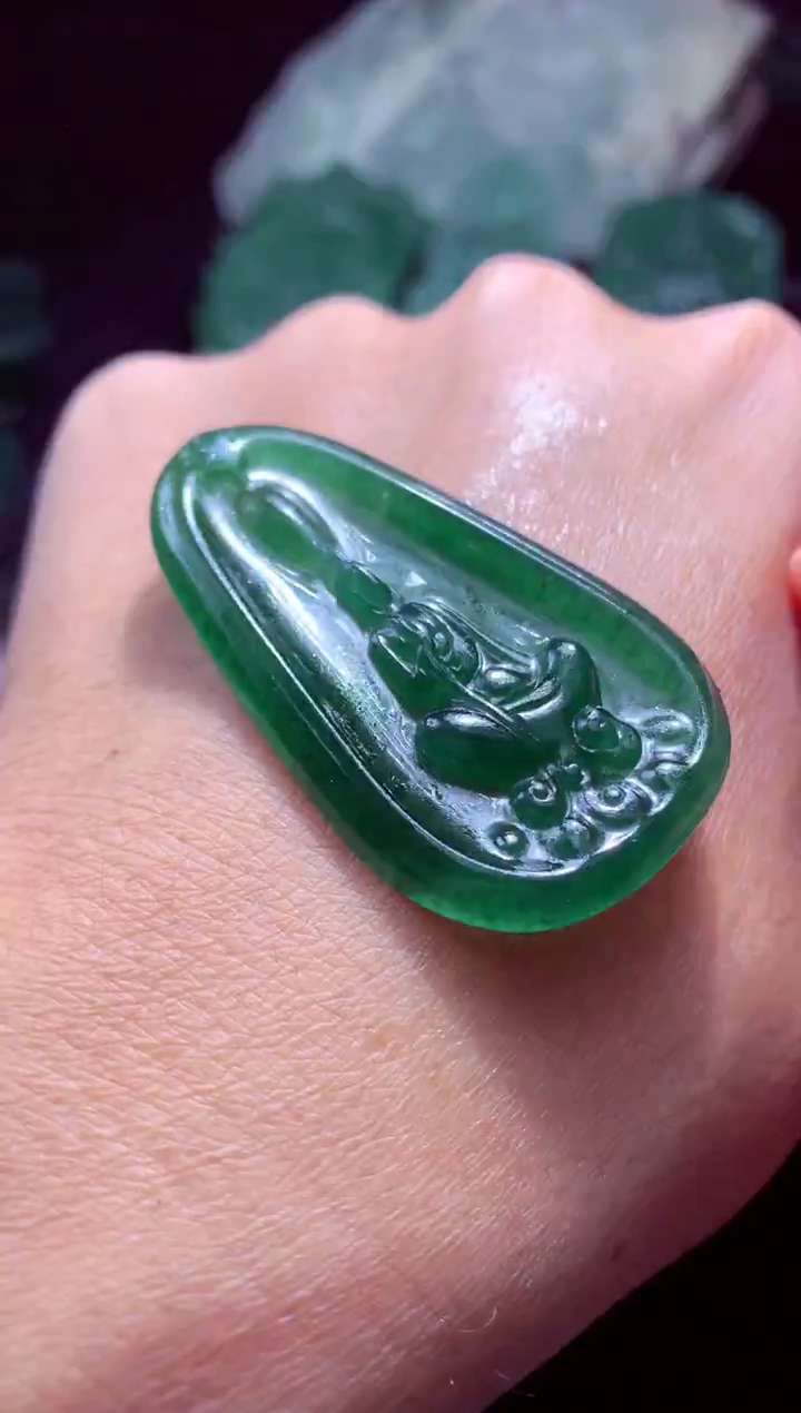 未镶嵌定制翡翠梦**浴天然缅甸翡翠A货 基地发货多样性发货其一