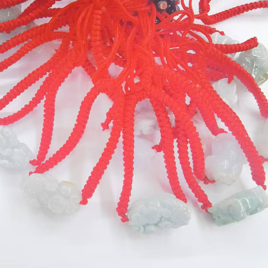 （库存处理）-高定珠宝天然翡翠貔貅手串XYTT002多样性发只发其一