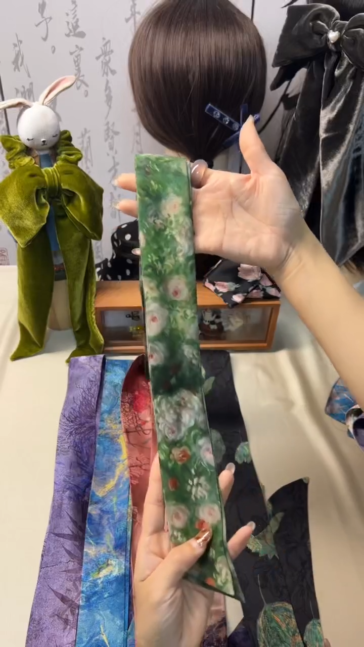 非金属布艺258发圈