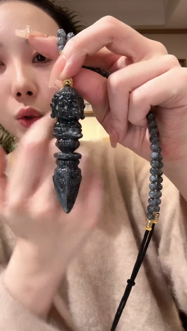 【闪购商品】翡翠颈饰未镶嵌国风