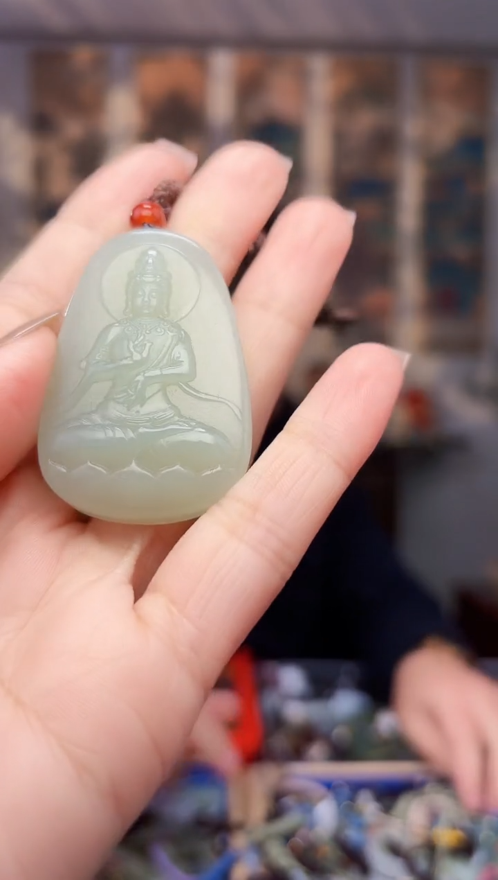 【闪购商品】和田玉挂件未镶嵌拍一发一