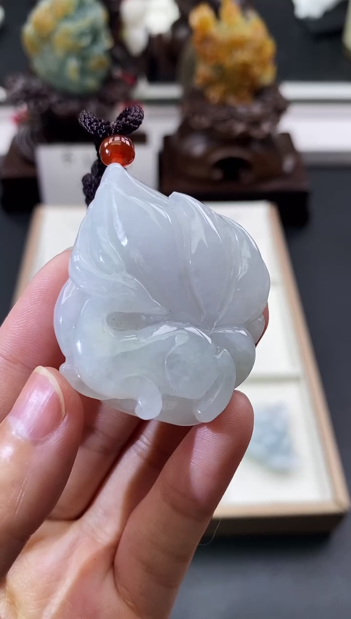 颈饰未镶嵌翡翠天然缅甸A货翡翠