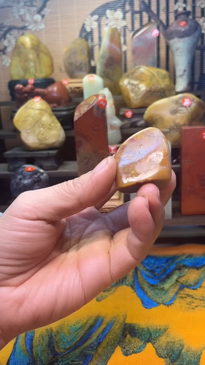 寿山石印石梅*寿山石25255