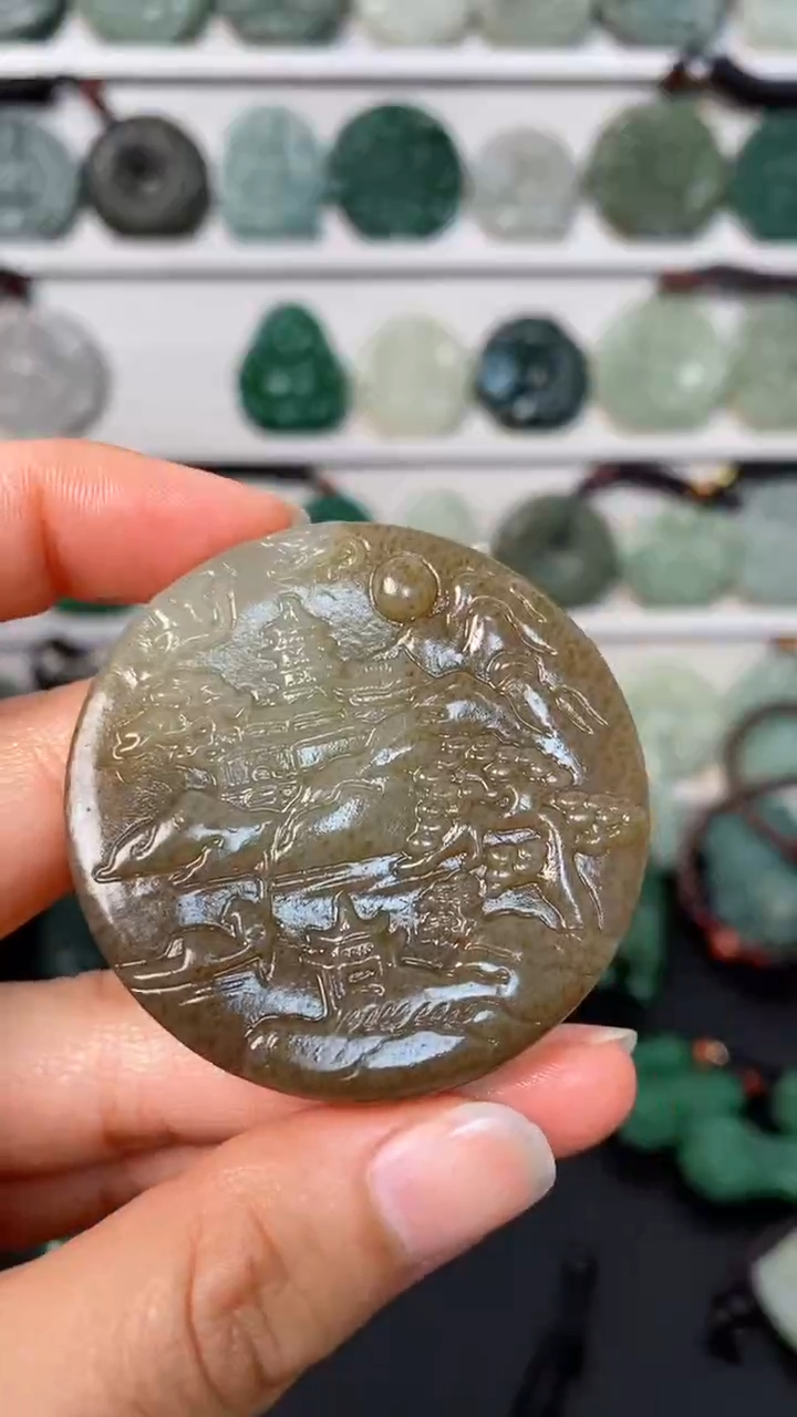 【闪购商品】和田玉颈饰未镶嵌1