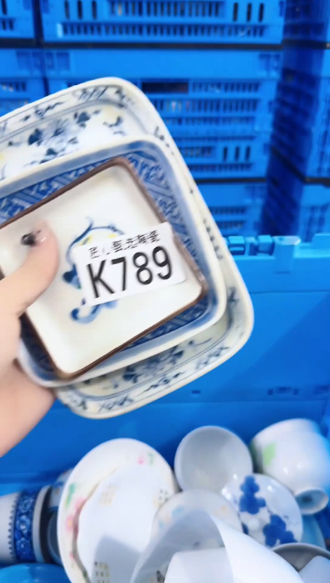 瓷片天***鞋       K789