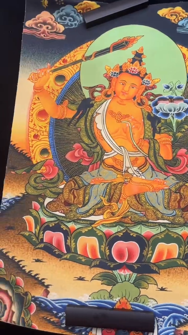 装裱画唐卡藏艺阁精美绘画作品TK16096