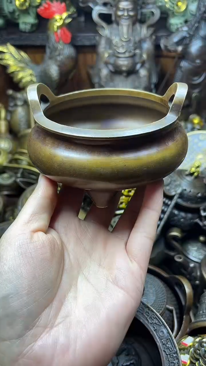 闪购链接，点击下单，有运费险，铜摆件