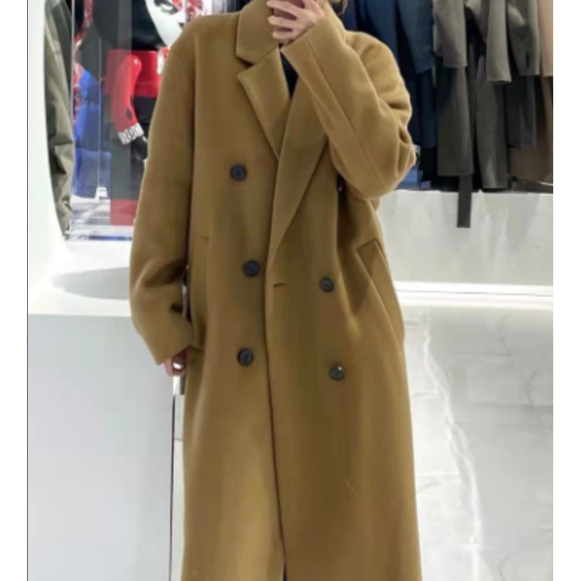 【海涛大叔】长款毛呢大衣 AVV2D0009