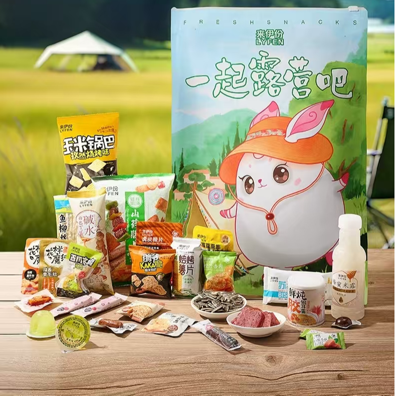 来伊份零食大礼包超大巨型整箱爆款2025新款礼盒