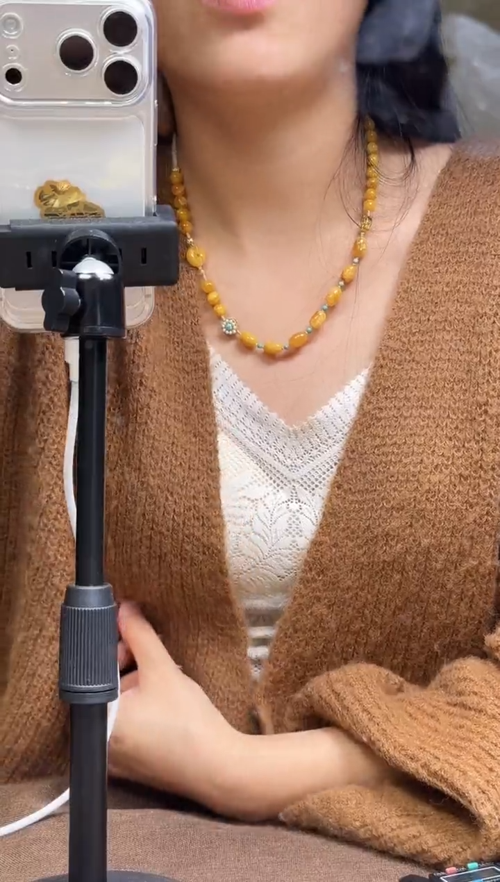 水晶摆件未镶嵌项链