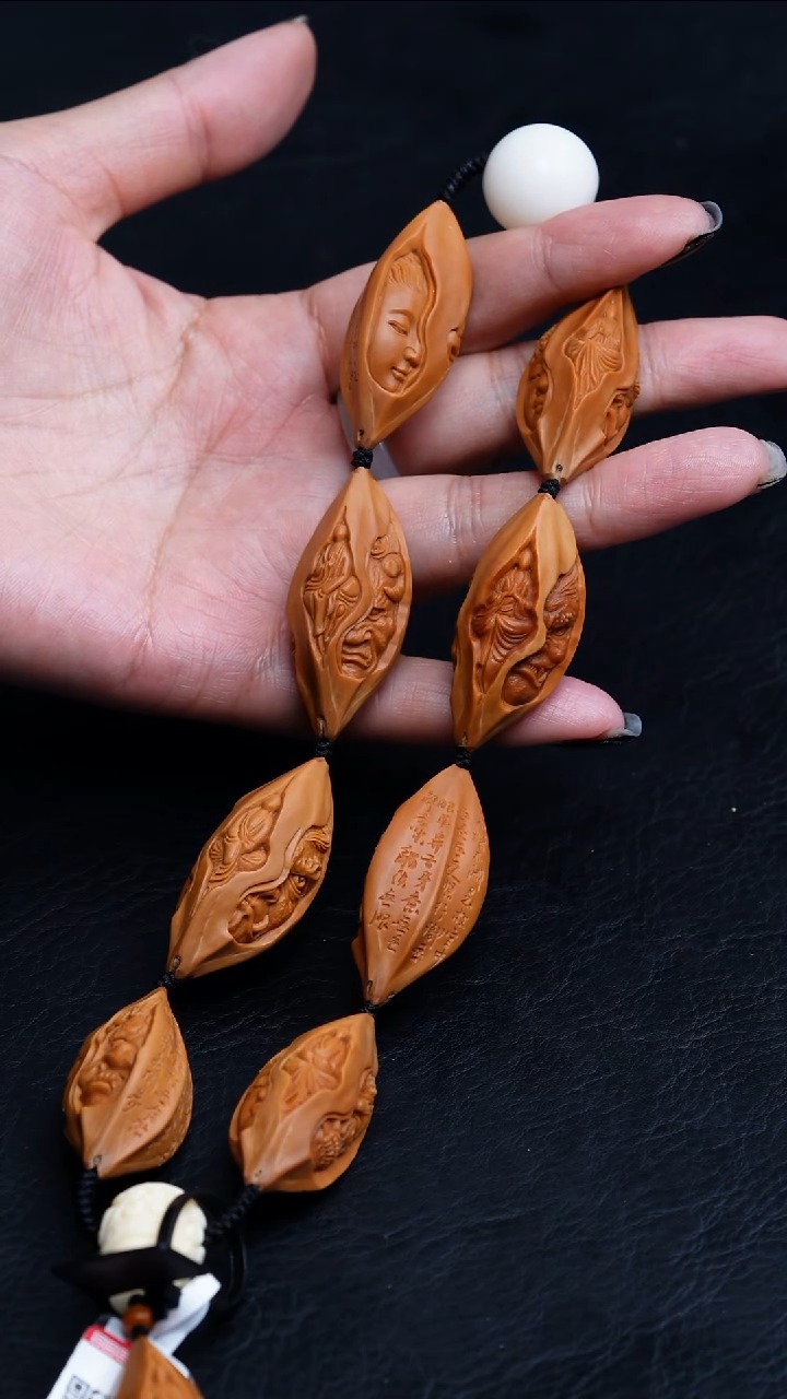 【闪购商品】橄榄核手串/手链19心经一念无相佛