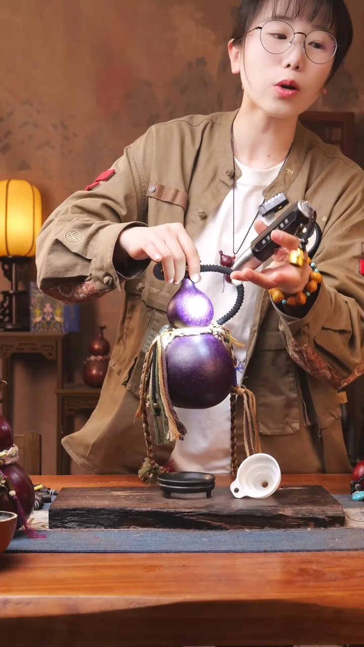 【闪购商品】349号精品大漆葫芦防腐防渗装水茶酒