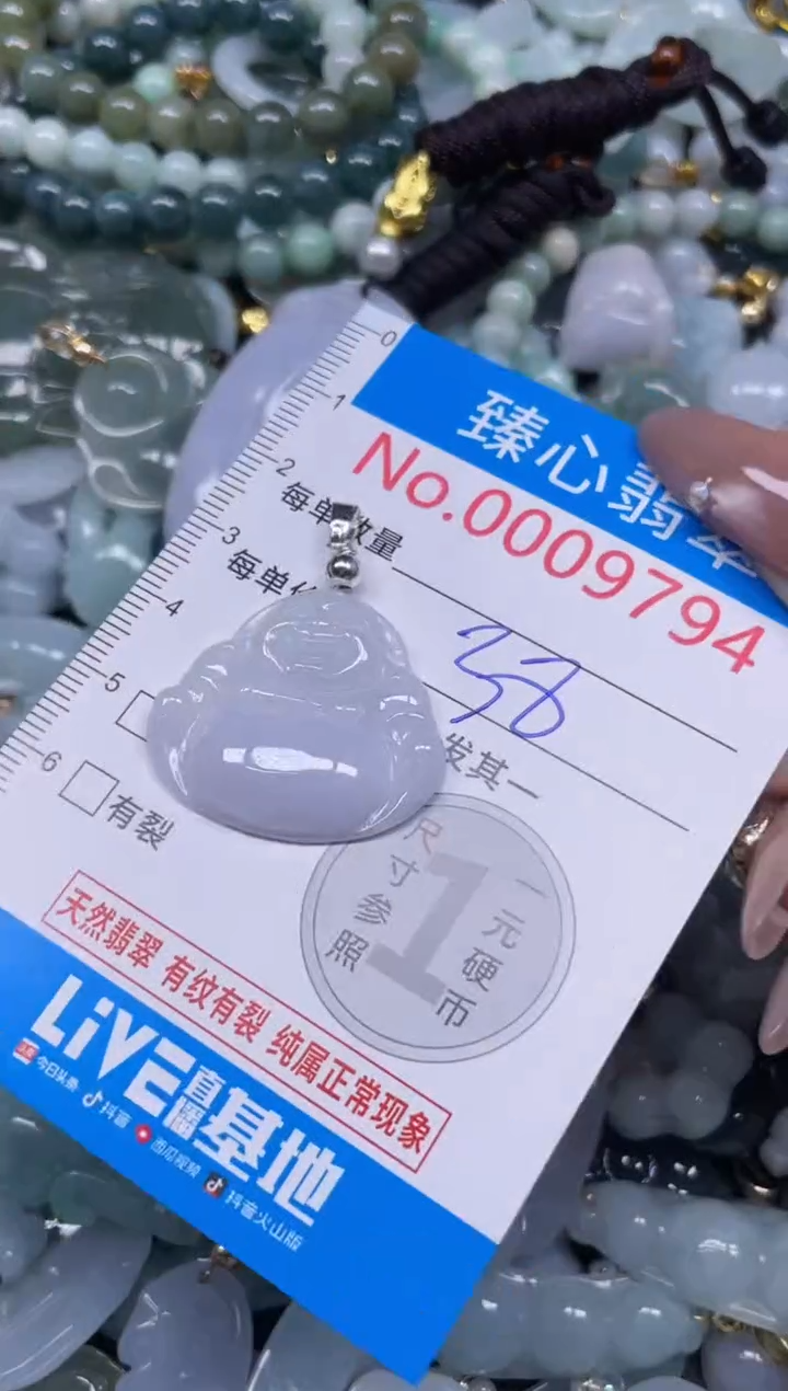 颈饰未镶嵌翡翠9794