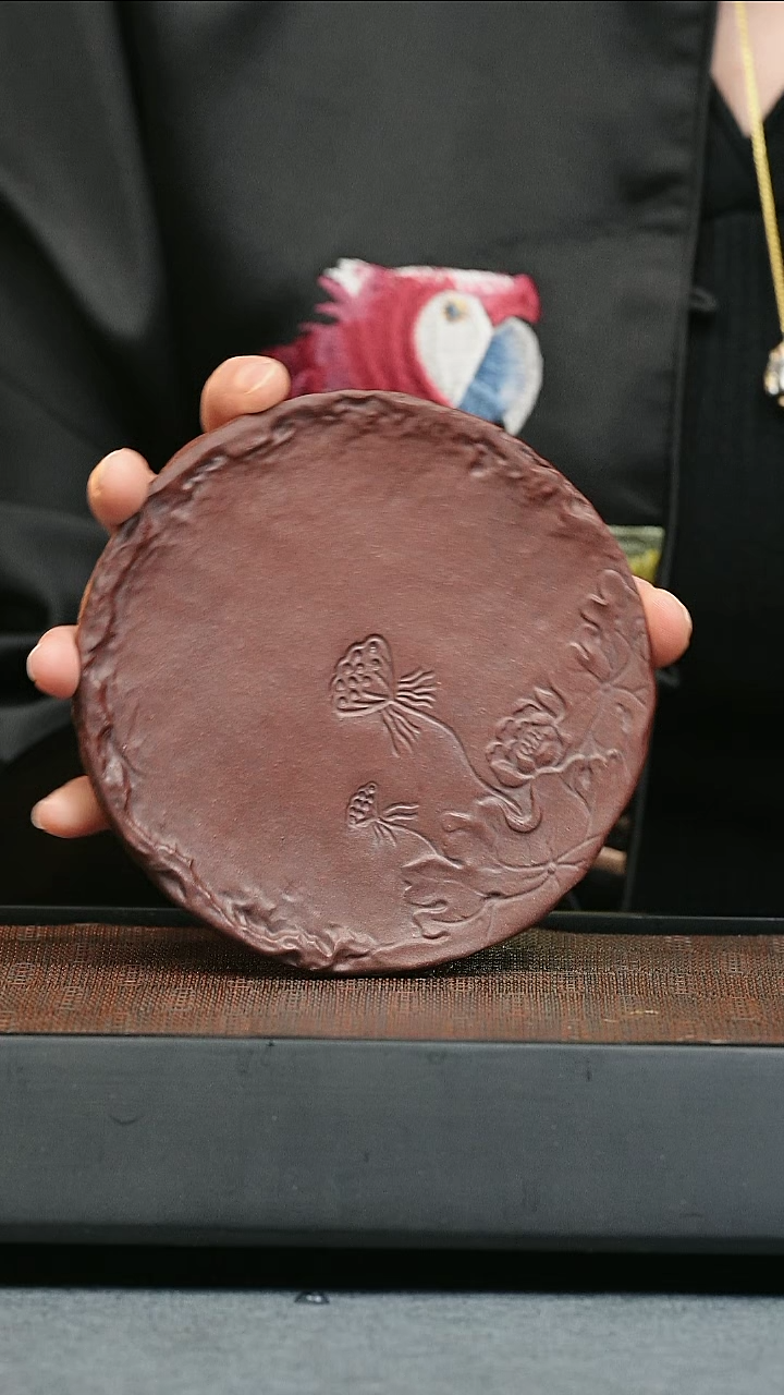 紫砂茶宠茶宠-荷叶托