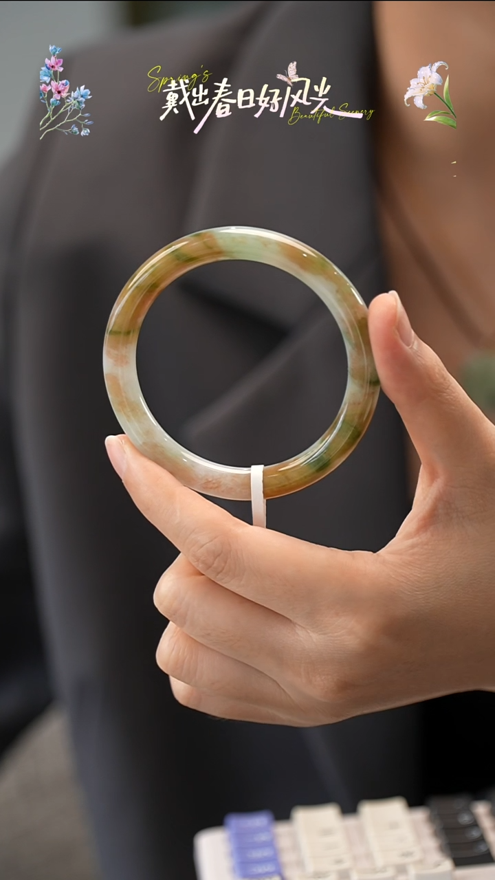 翡翠手镯（圆镯）未镶嵌5号