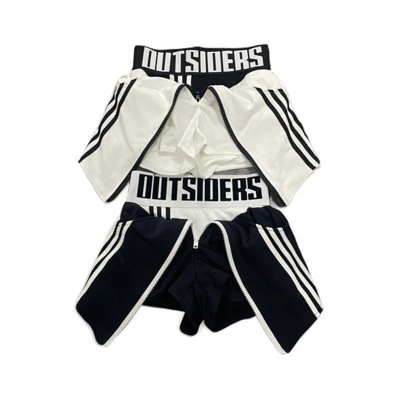  Coew July 原创设计 假两条运动短裤 298