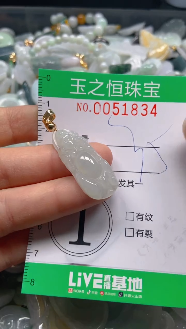 【闪购商品】翡翠颈饰未镶嵌闪购0051834