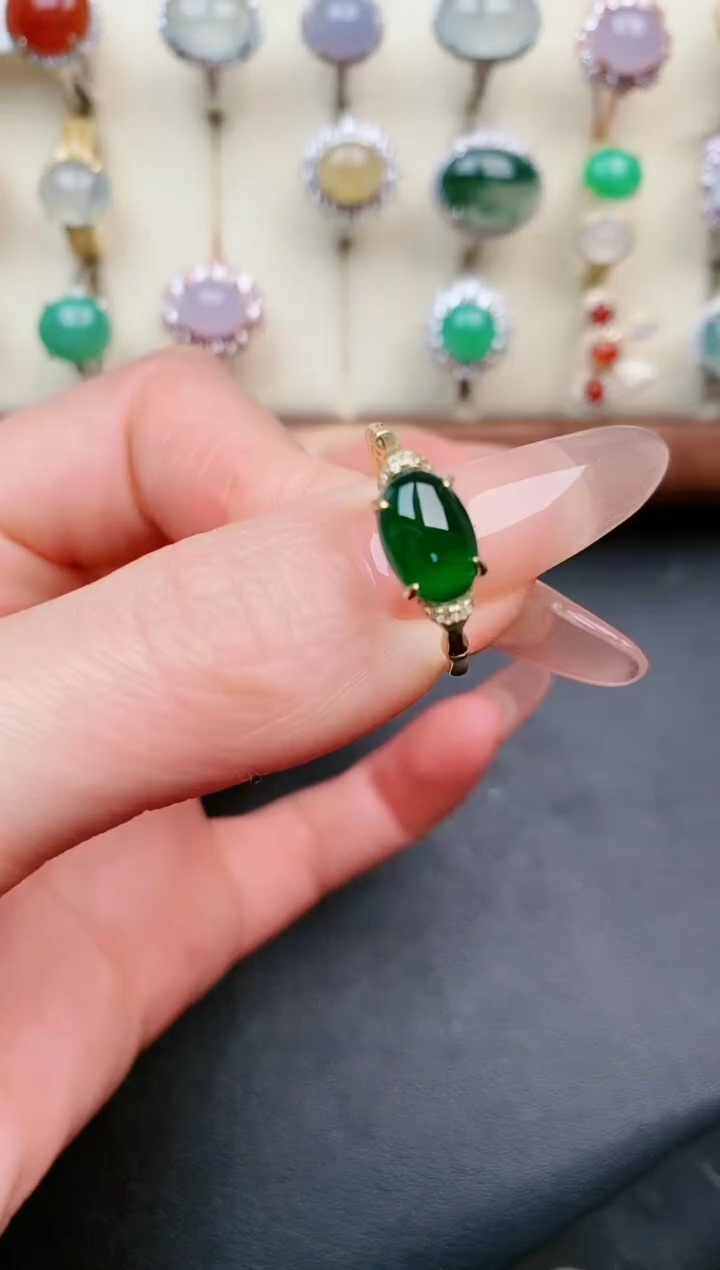 【闪购商品】翡翠戒指银S925镶嵌.....