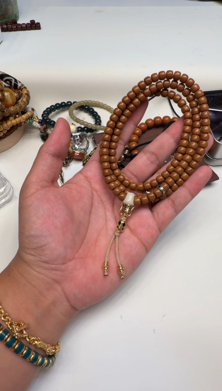 吊坠橄榄核粉压核尖5号