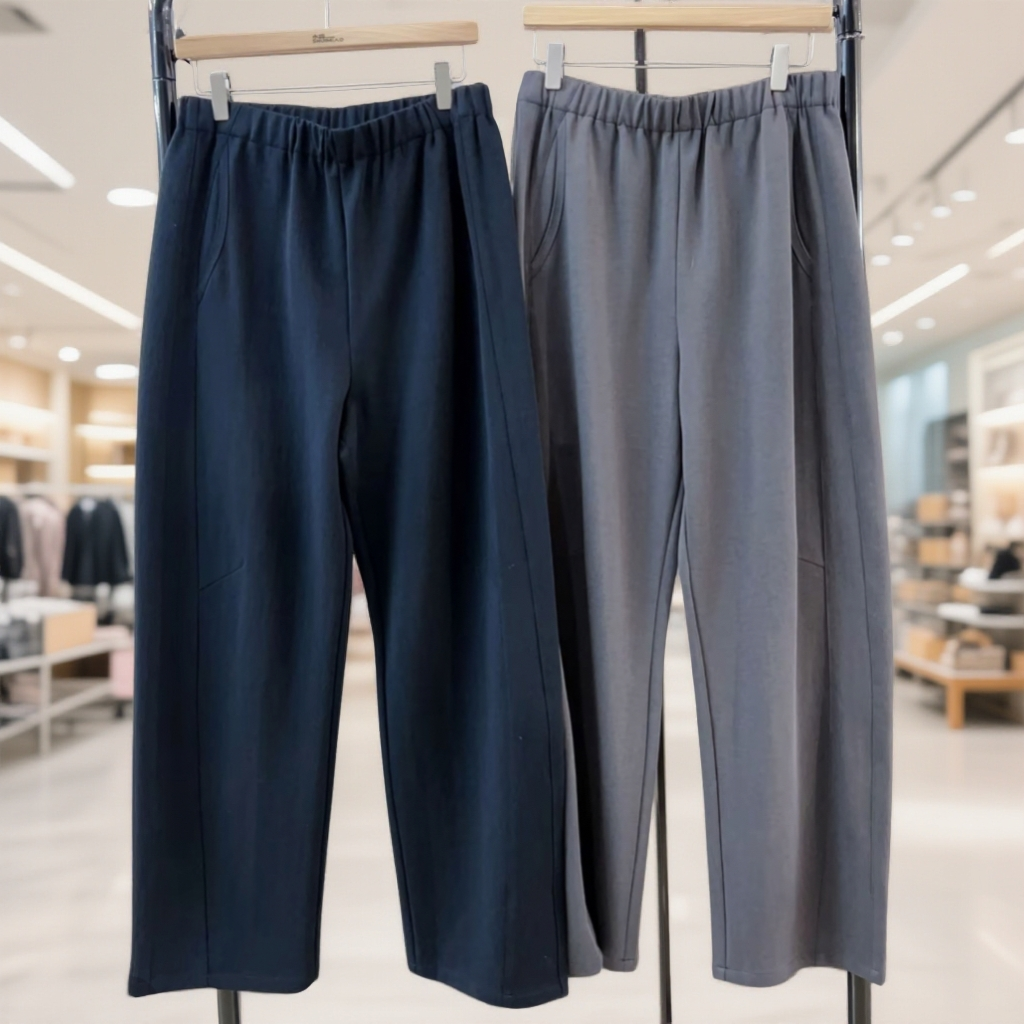 水淼2026春莱赛尔香蕉裤2254