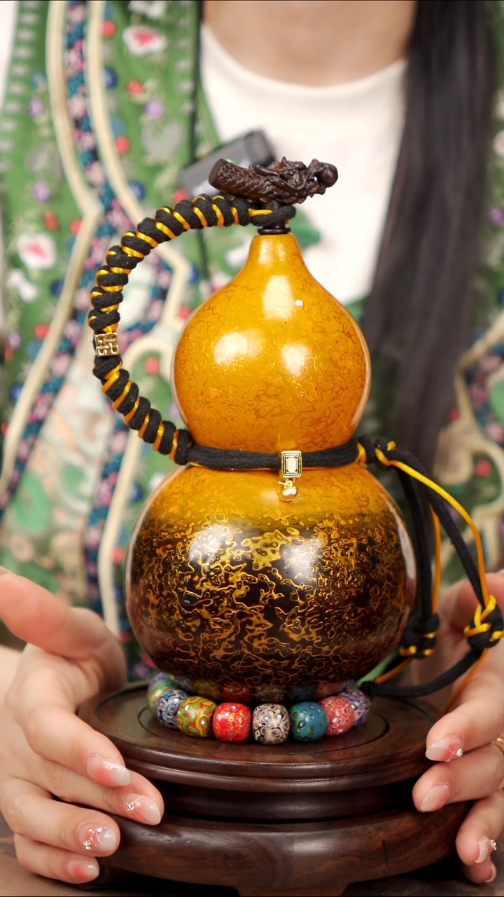 【闪购商品】137易林高端工艺大漆酒葫芦--388