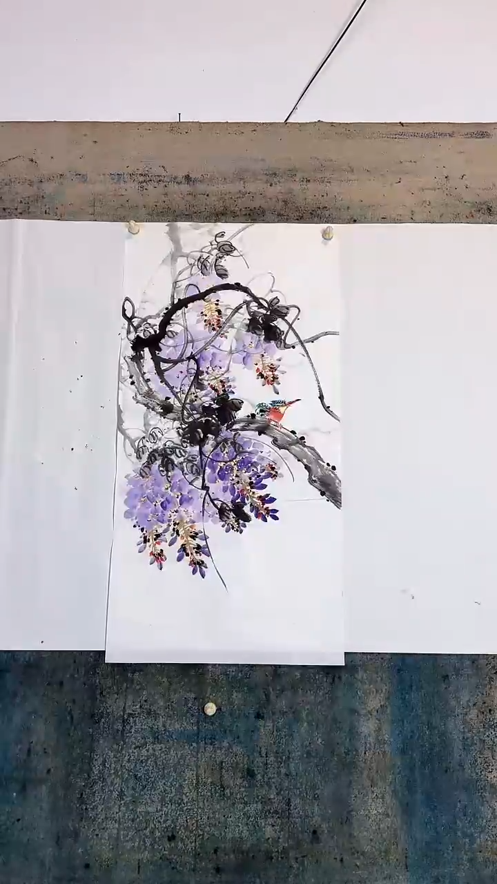 【闪购商品】国画50*100覃荣华老师作品