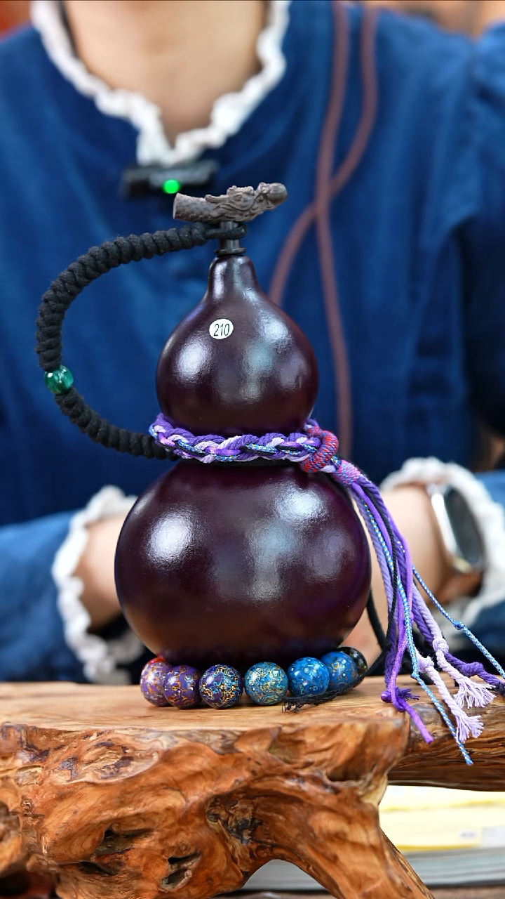 【闪购商品】210—光岳葫天然大漆酒葫芦不含漆珠