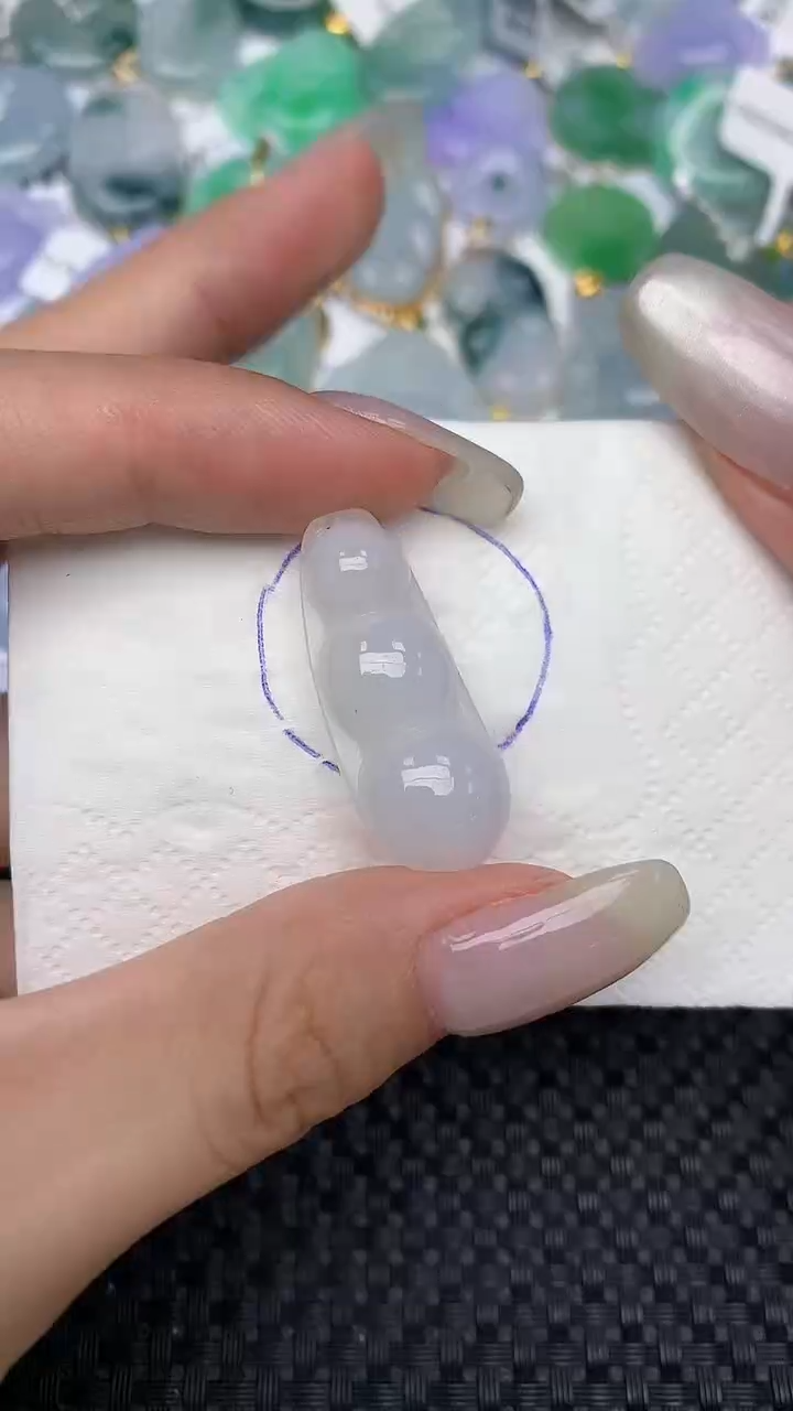 翡翠未镶嵌颈饰天然缅甸翡翠a货百元以上9元证书费自理