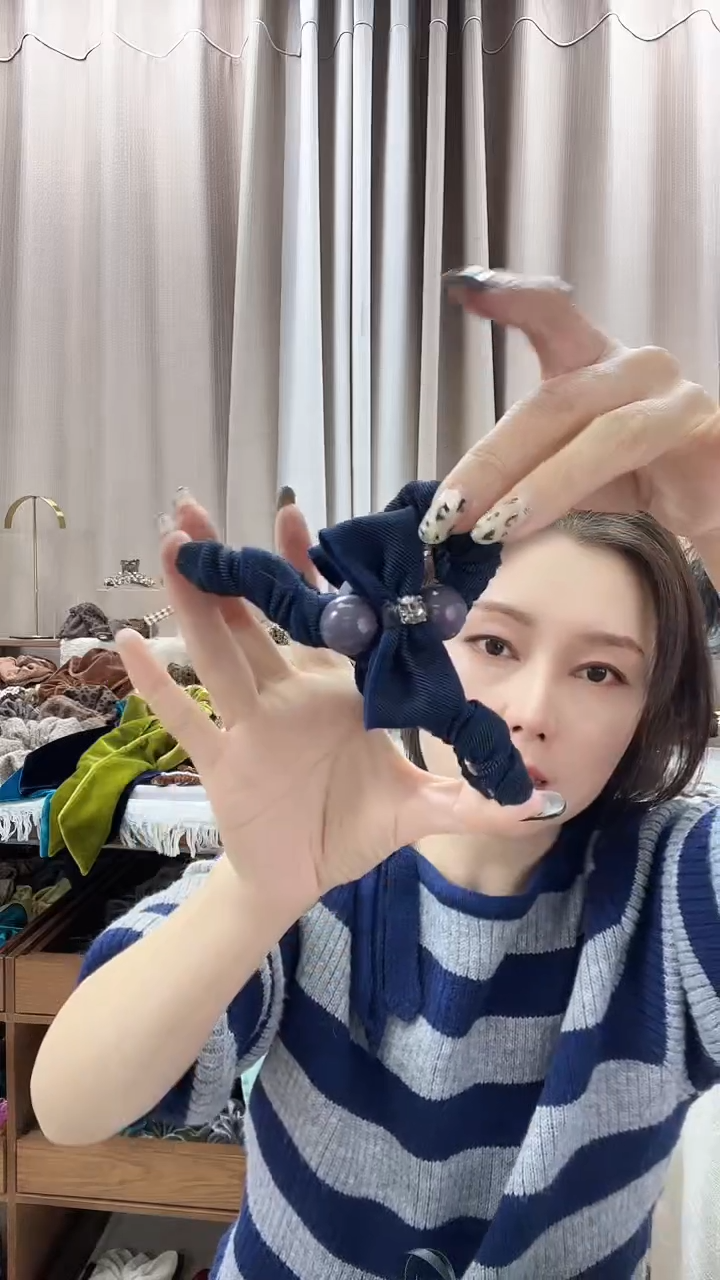 非金属布艺简约发饰