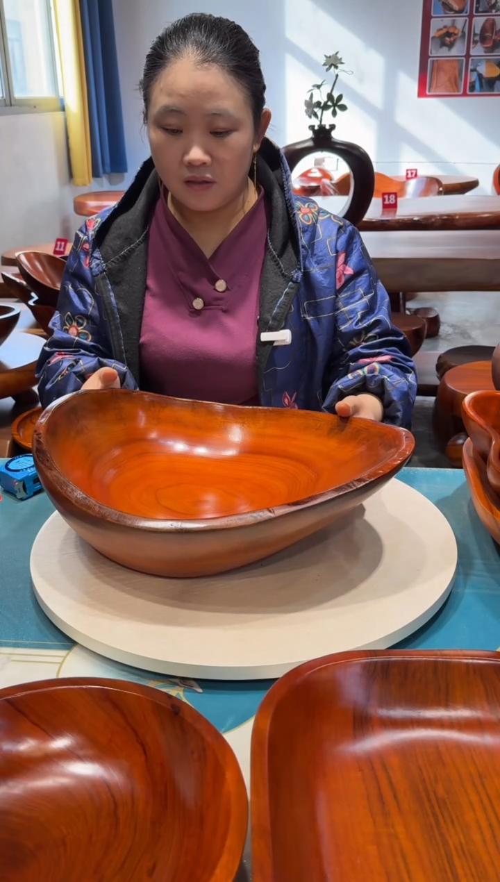 木 果盘 43*36.5*15.6