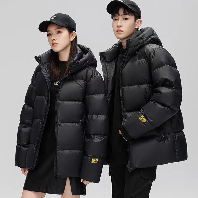 2025新款短款黑金棉服加厚保暖棉衣冬季防寒服休闲外套22款